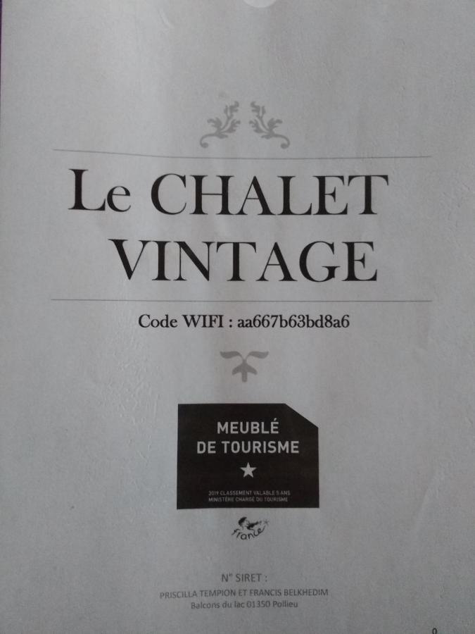 Chalet Vintage Pollieu Luaran gambar